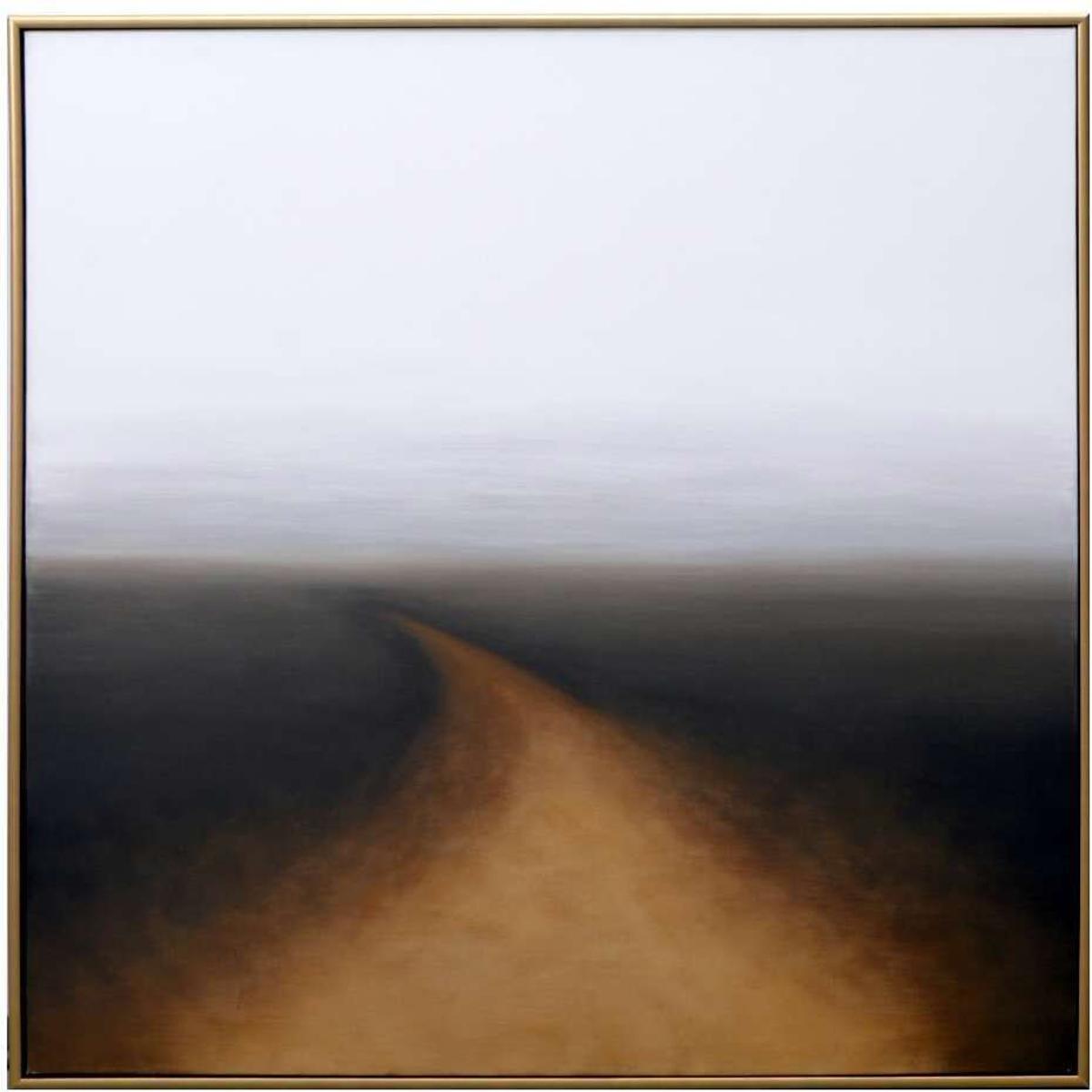 SUNPAN A0196 Autumn Silence 48 X 48 inch Hand Painted Art